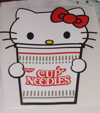 Load image into Gallery viewer, Cup kitty- HTV PRINT