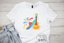 Load image into Gallery viewer, Cinco de Mayo Guitar T-Shirt