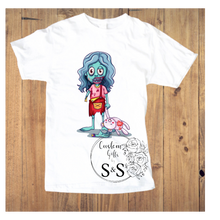 Load image into Gallery viewer, Susie Zombie HTV PRINT