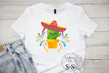 Load image into Gallery viewer, Cinco de Mayo- Cactus T-Shirt
