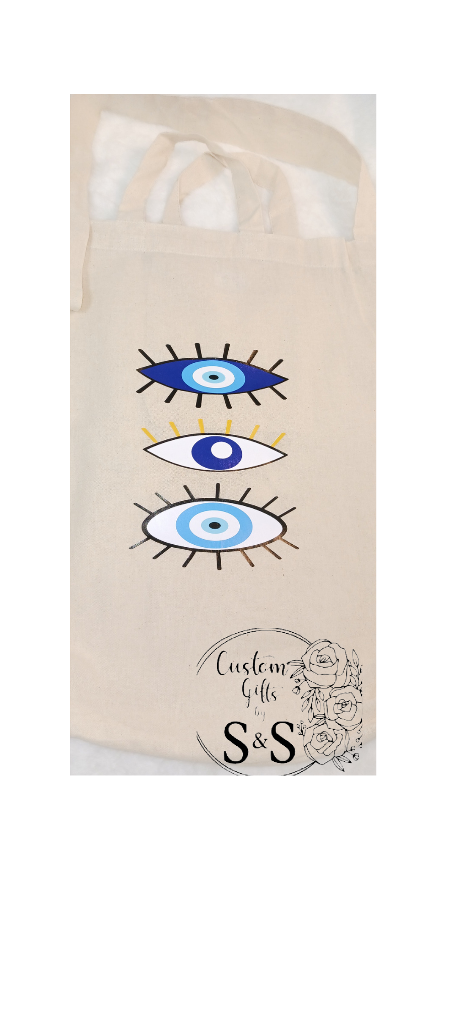 Evil eyes-Tote Bag