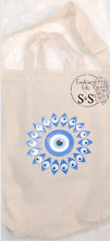 Load image into Gallery viewer, Evil Eye Tote Bag
