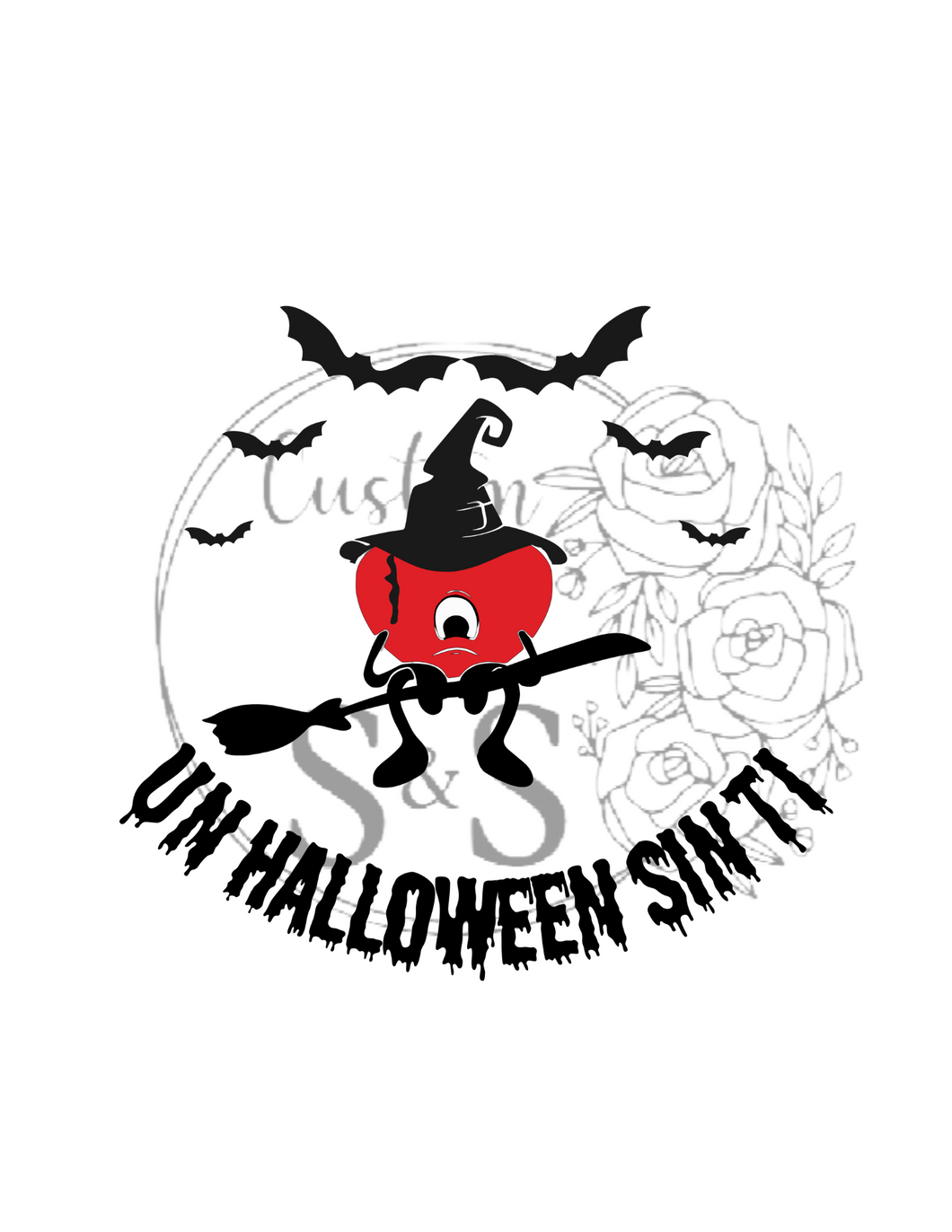 Un Halloween Sin Ti- HTV PRINT